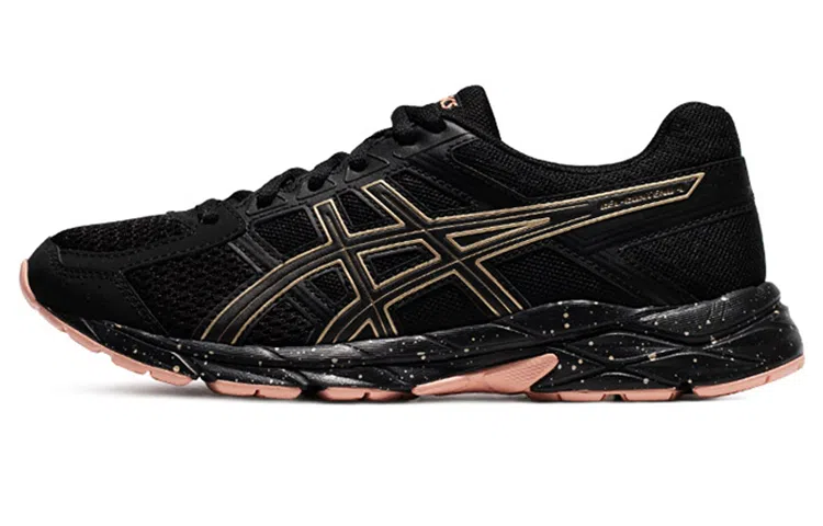 Asics Gel-Contend 4 Black Gold Pink