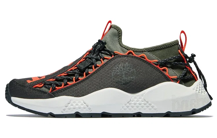 Timberland Low Top Running Shoes Black Green