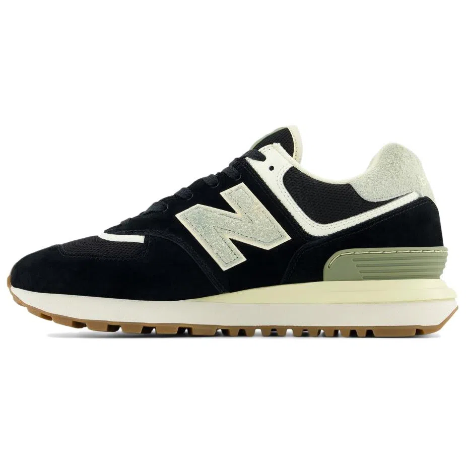 New Balance 574 Black D Width