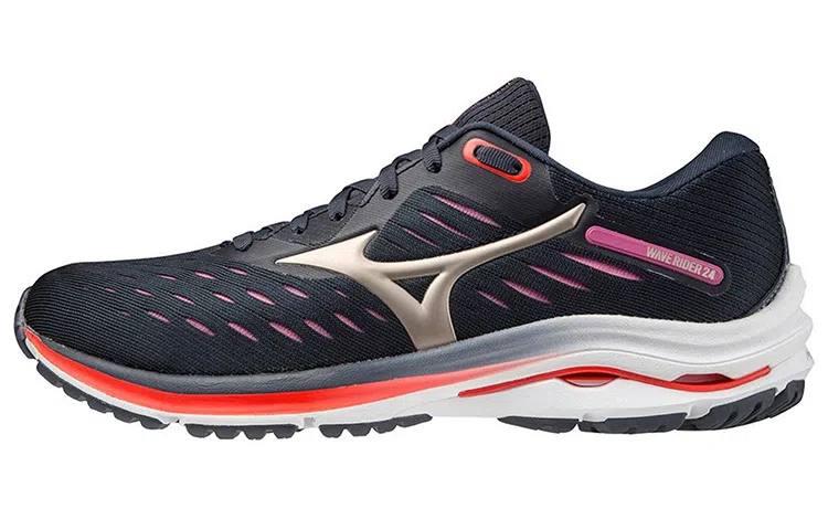 Mizuno Wave Rider 24 Black Red