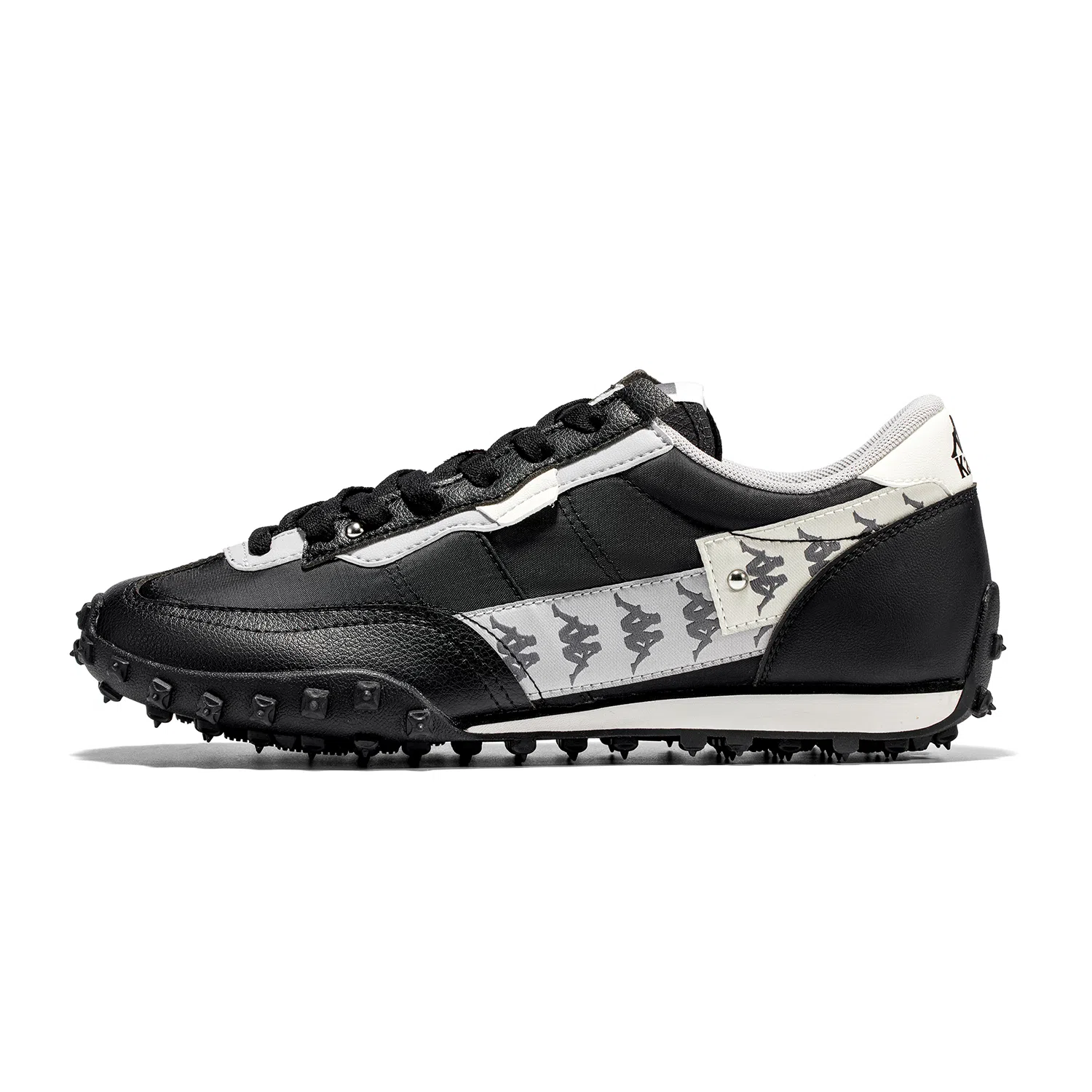 Kappa Retro Running Shoes Black White