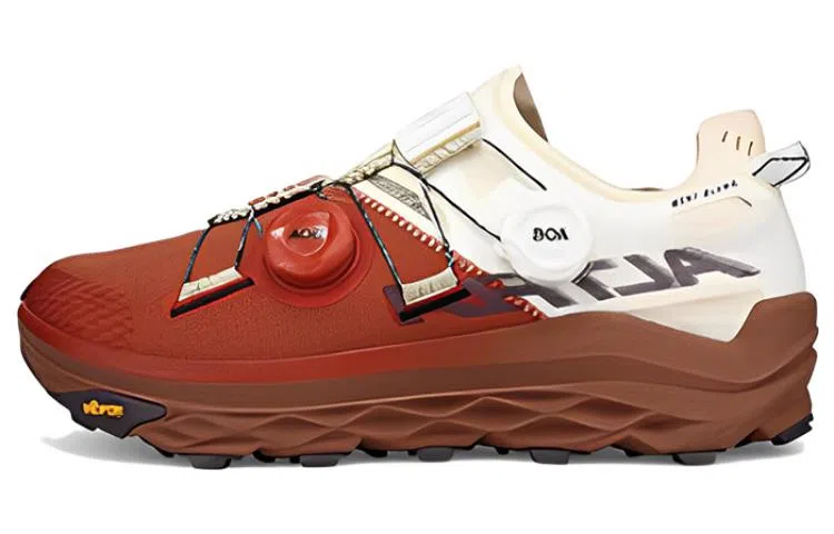 Altra Mont Blanc Boa White Brown