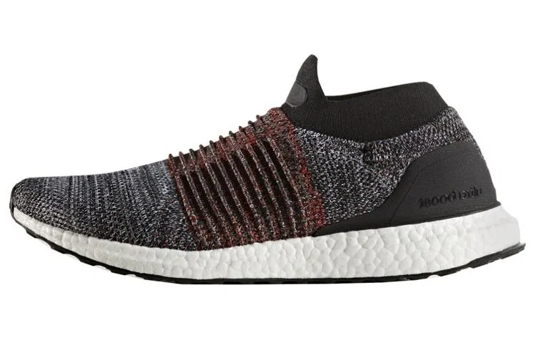 adidas Ultraboost Laceless Mid Black White Orange