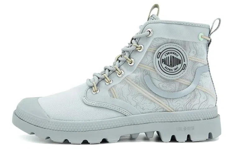 Palladium Pampa Hi Super Lite Cement Grey
