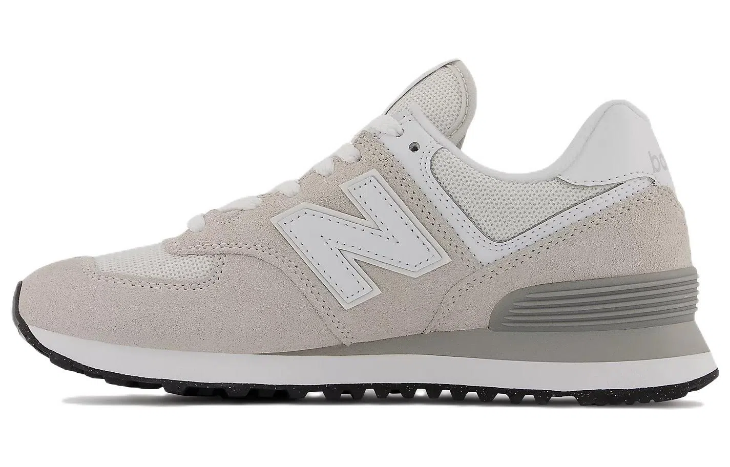New Balance 574 Light Grey White