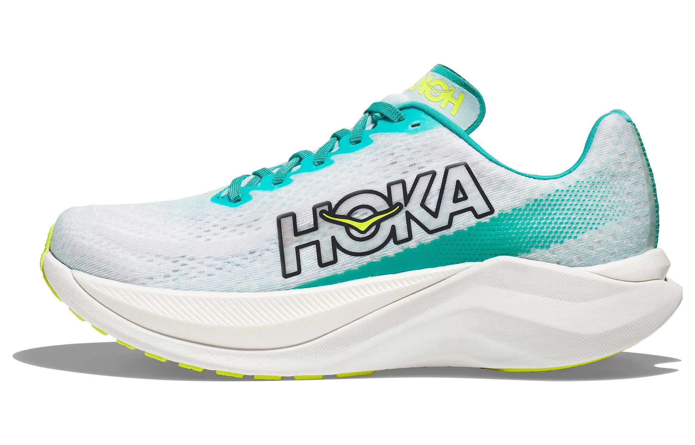 HOKA ONE ONE Mach X White Glass Blue