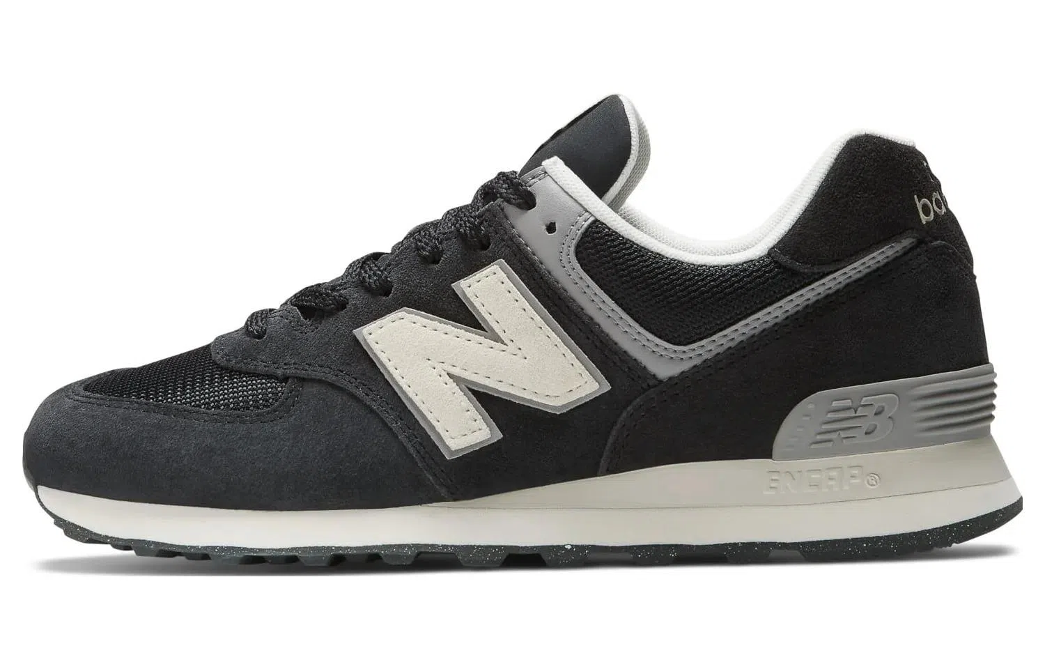 New Balance 574 Black Grey White
