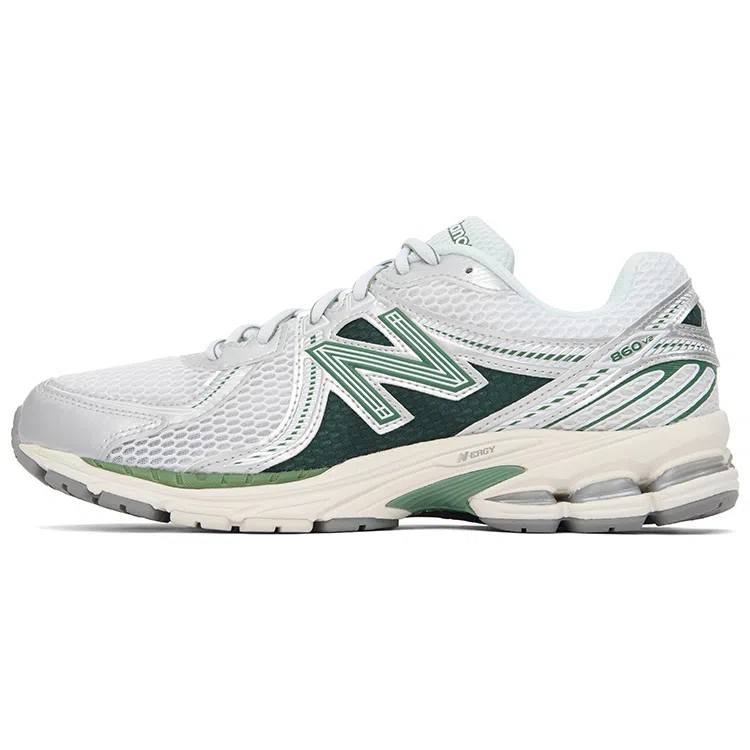 New Balance 860 v2 Green White Silver