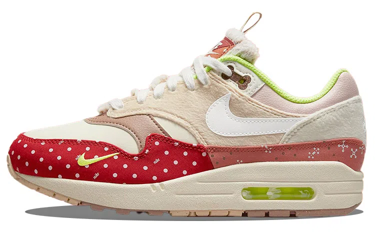 Nike Air Max 1 PRM "Best Friend" Khaki Red
