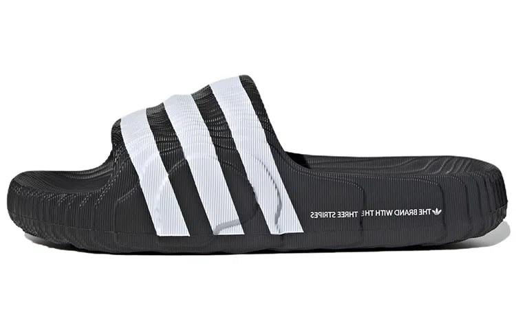 adidas Adilette 22 Black White