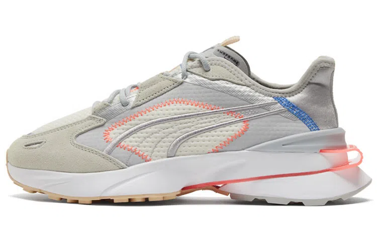 PUMA Pwrframe Brutalist Grey Orange