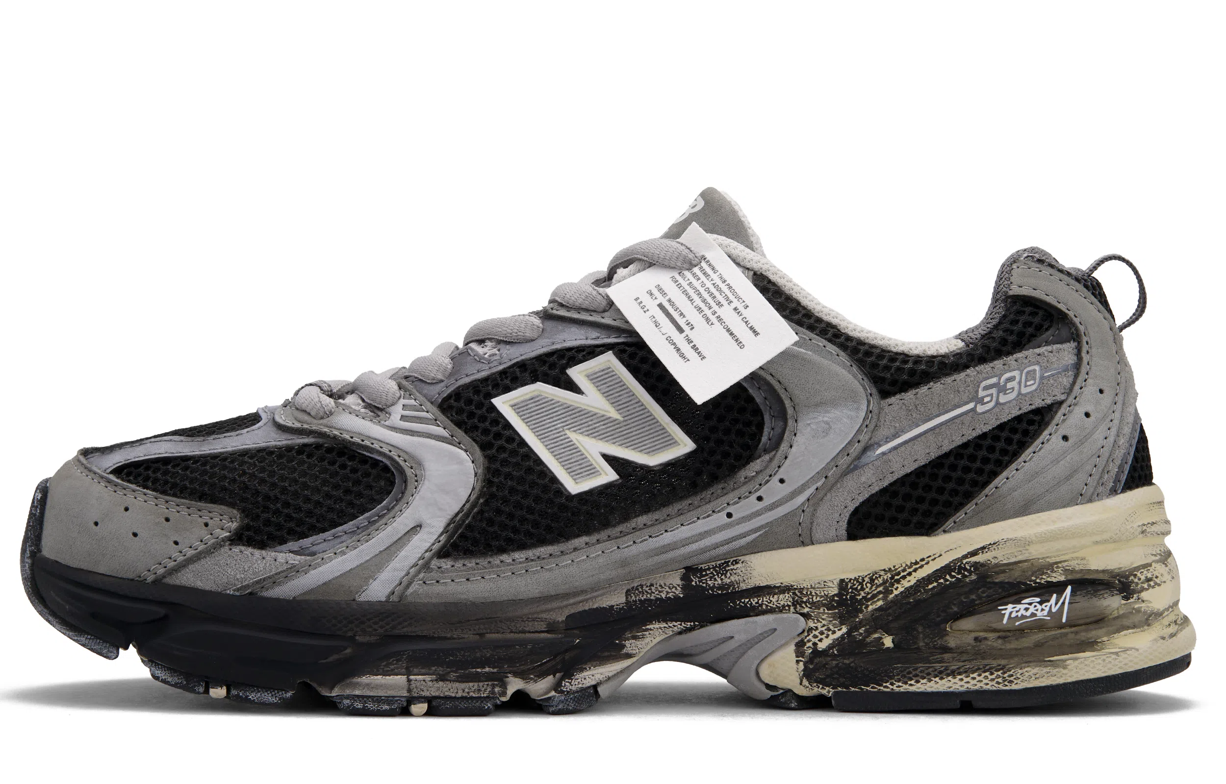 New Balance 530 Black Grey