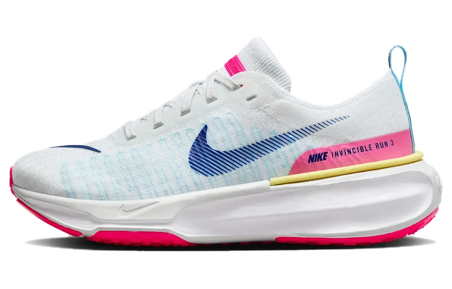 Nike Invincible Run 3 White Blue Red