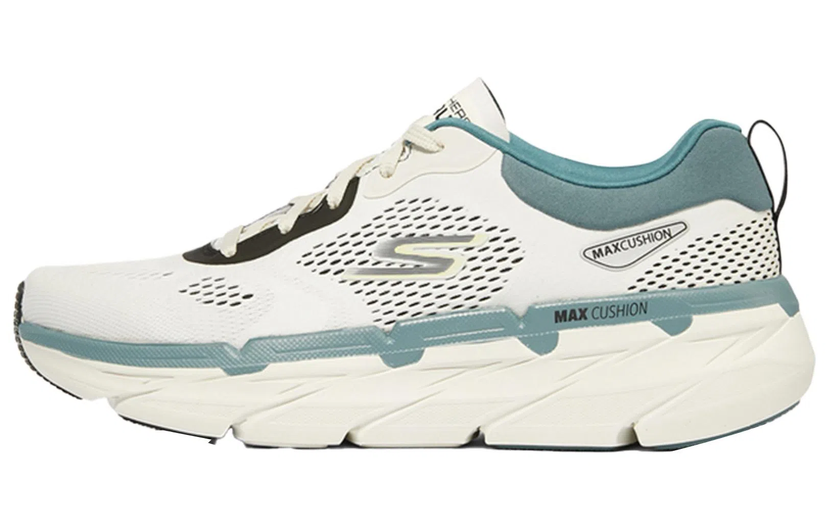 Skechers Max Cushioning White Black