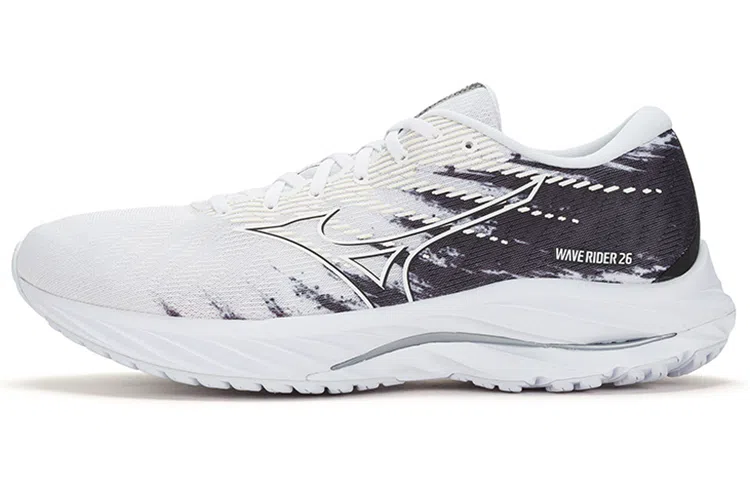 Mizuno Wave Rider 26 Black White