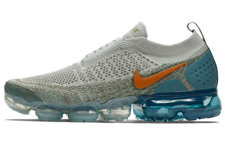 Nike VaporMax Moc 2 Light Silver Campfire Orange Celestial Teal