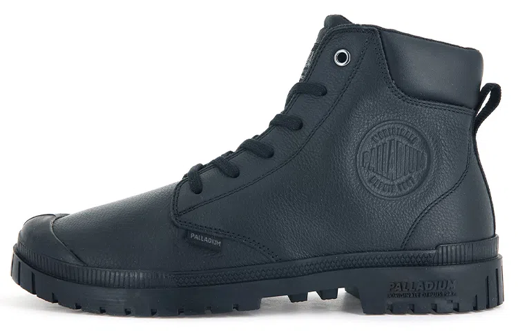 Palladium Pampa Sp20 Cuff Leather Black