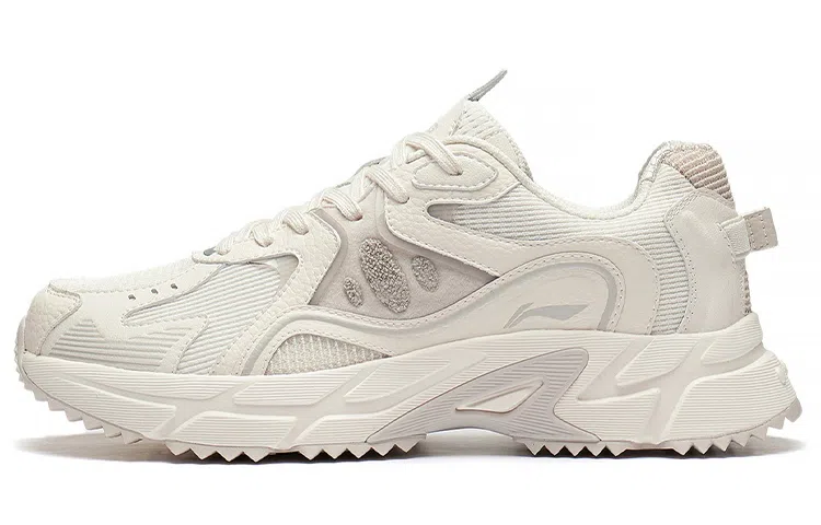 LiNing Low-Top Casual Sneakers Off-White