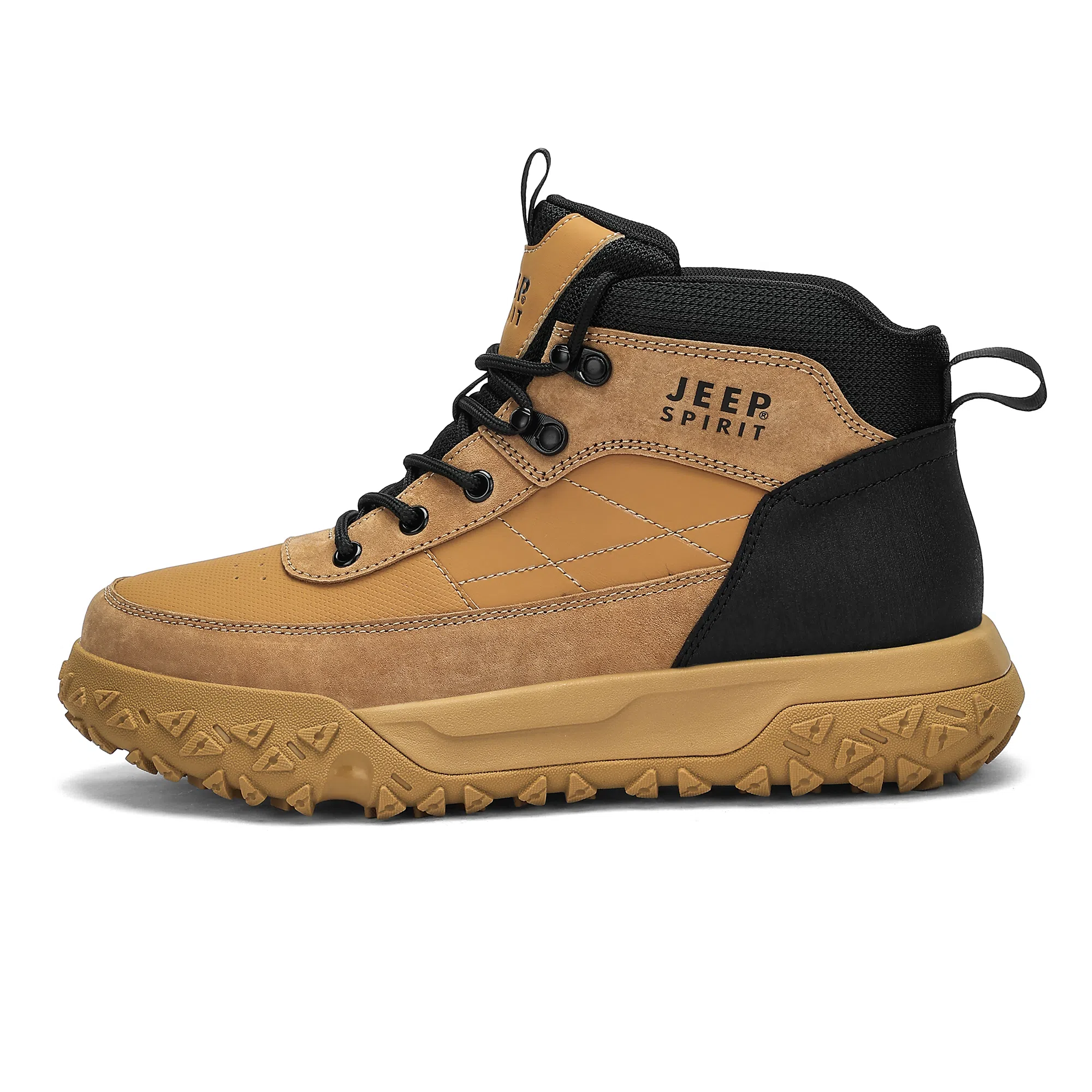 JEEP SPIRIT Outdoor Waterproof Boots Yellow