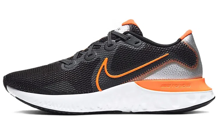 Nike Renew Run Black Orange