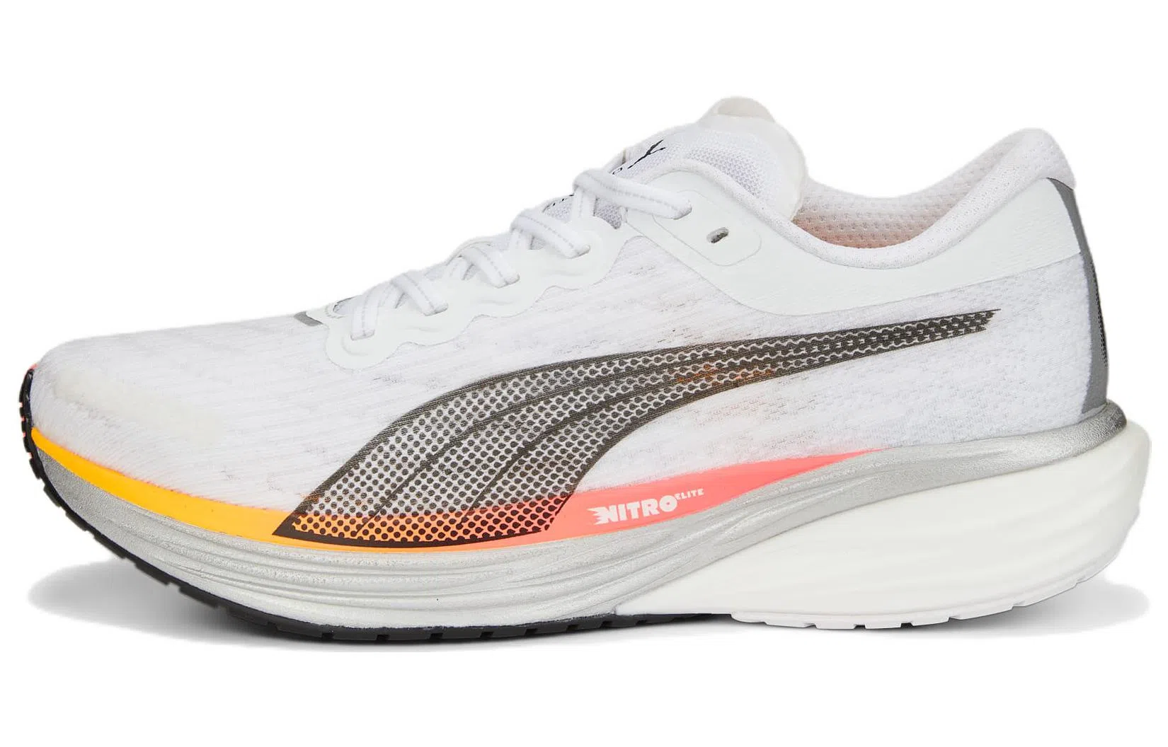 PUMA Deviate NITRO 2 White Black Yellow