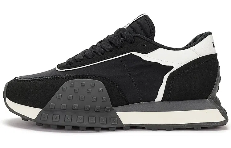 Kappa Retro Low Black White