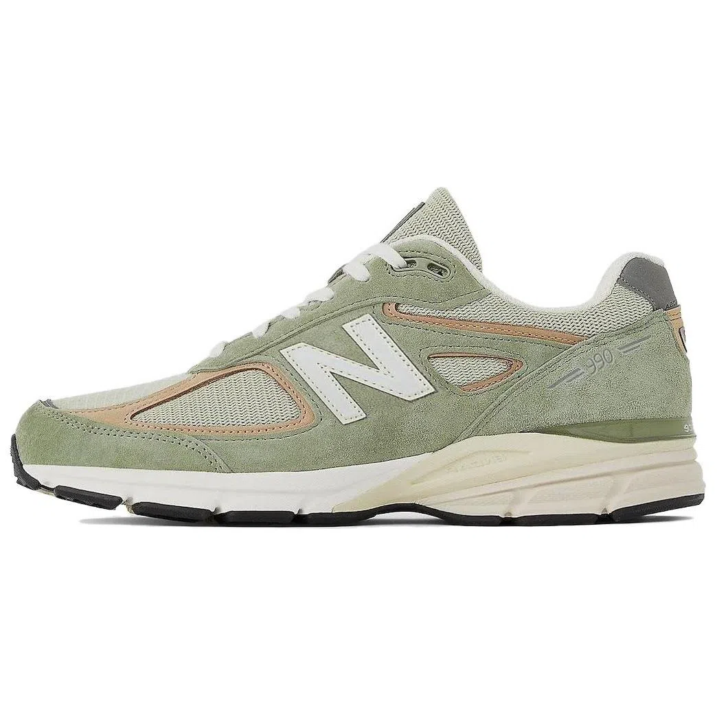 New Balance 990 V4 Green White
