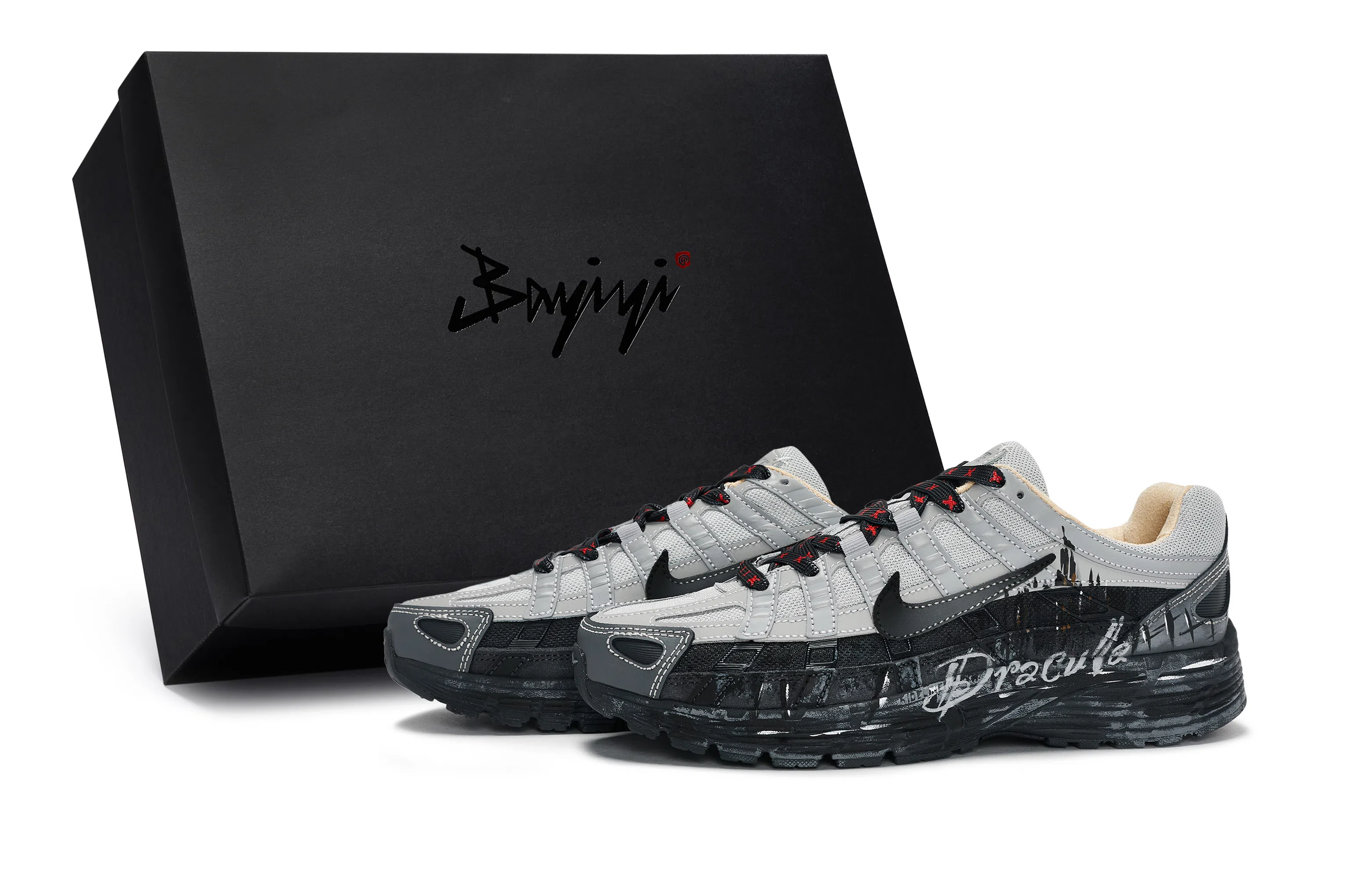 Nike P-6000 Black Grey