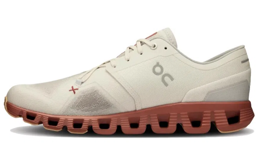 On Cloud X 3 White Red