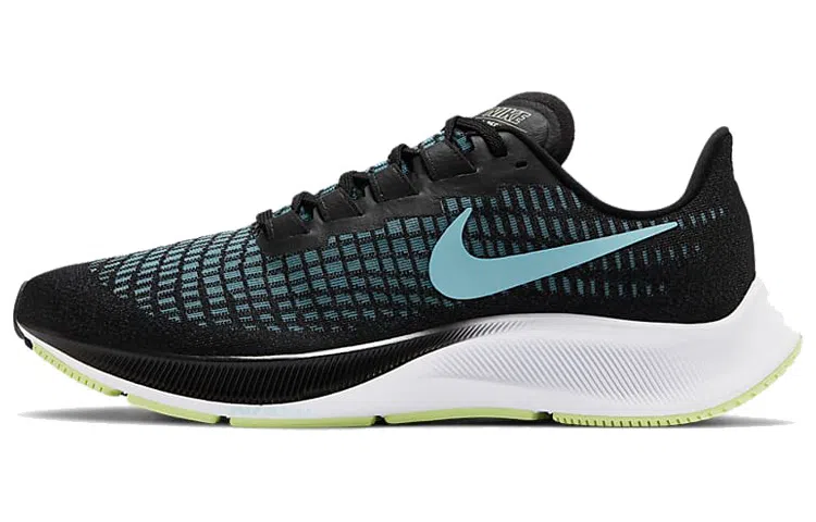 Nike Pegasus 37 Black Yellow Blue