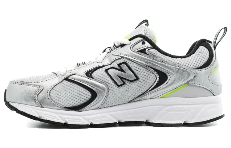 New Balance 408 White Silver Black