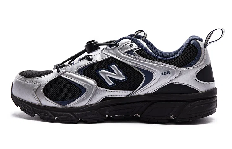 New Balance 408 Black Silver Blue