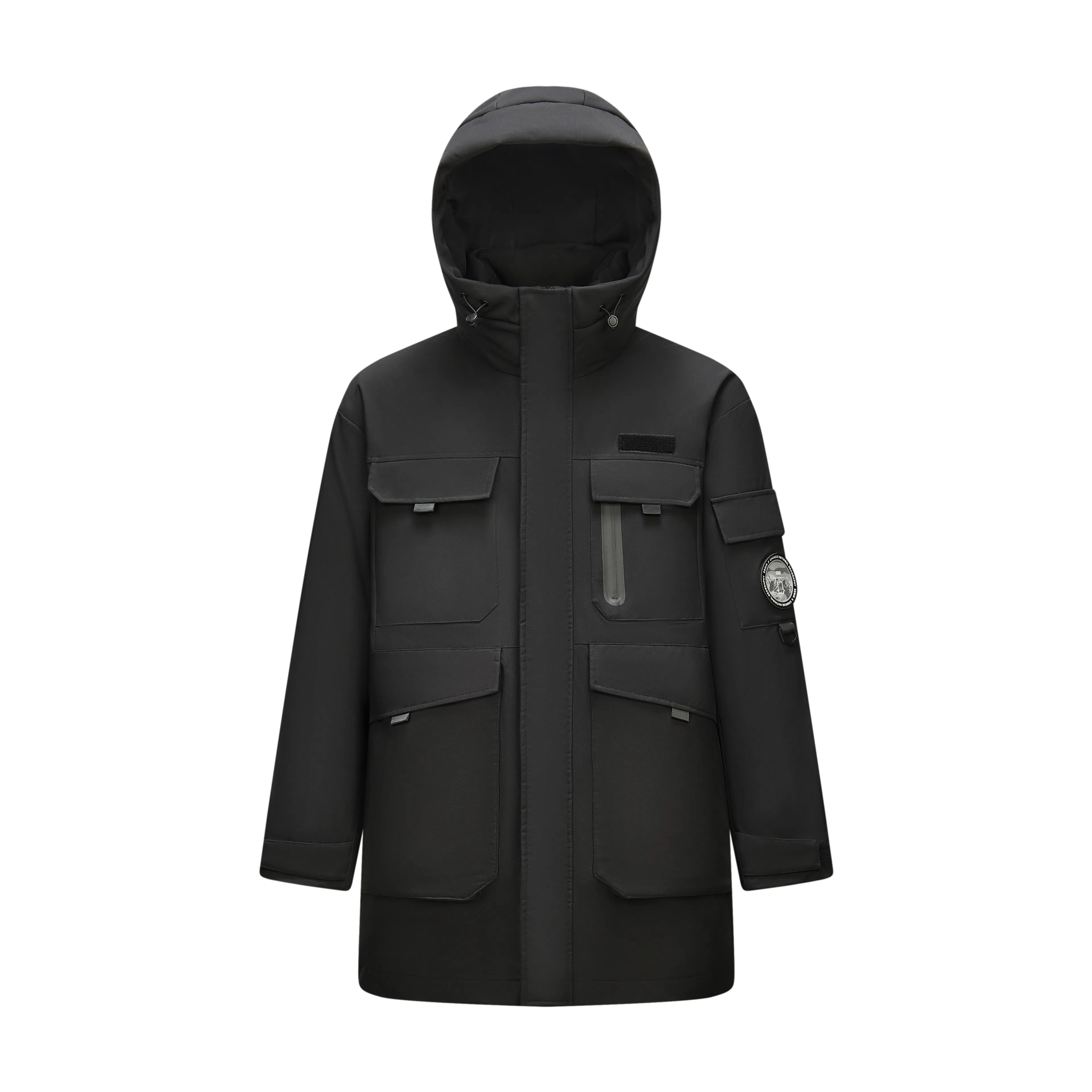 森马 防雨防风发热工装羽绒服 男款