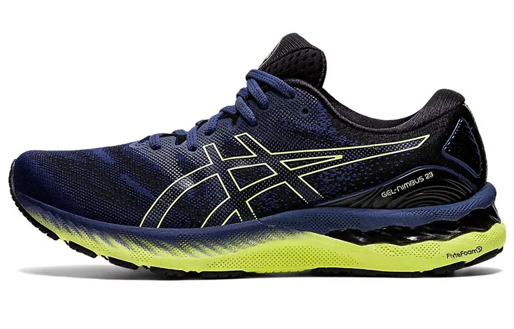 Asics GEL-Nimbus 23 Navy Yellow