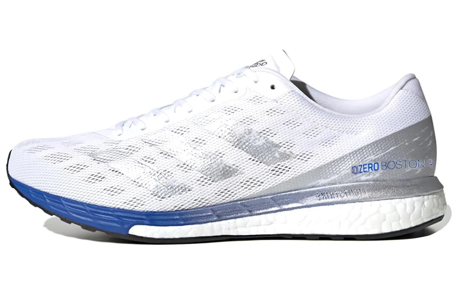 adidas Boston 9 White Silver Blue
