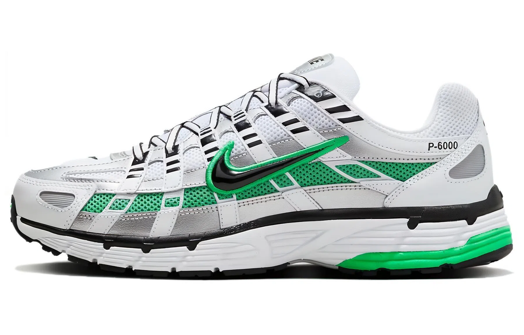 Nike P-6000 White Green