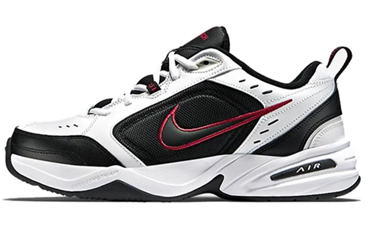 Nike Air Monarch 4 White Black Varsity Red