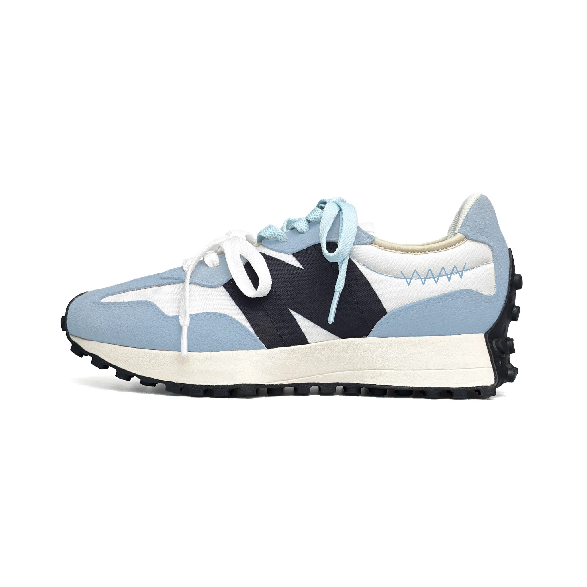 New Balance 327 White Blue