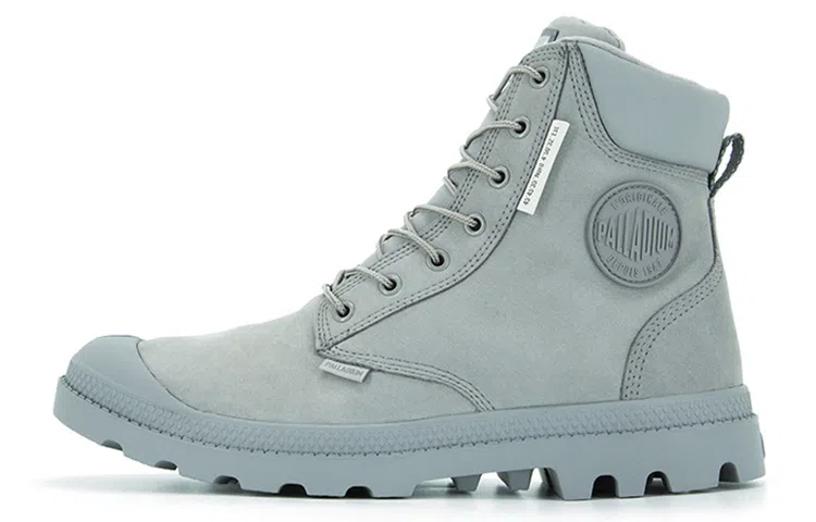 Palladium Pampa Waterproof Flannel Grey