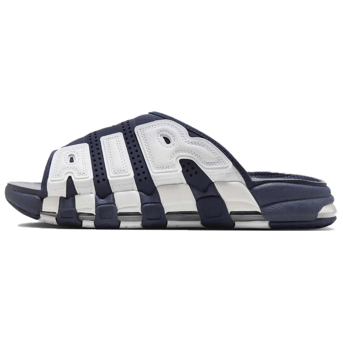 Nike Air More Uptempo Slide Blue White