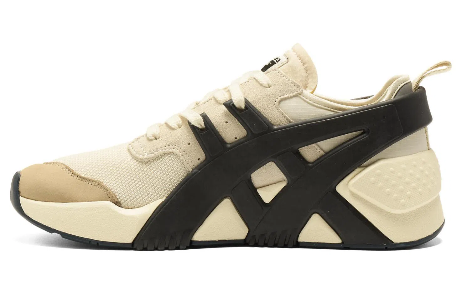 Onitsuka Tiger Big Logo Trainer Beige Black