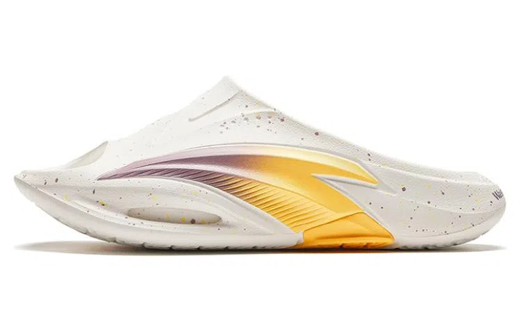 WASSUP x Anta Nitrogen Bubble Basketball Slides Beige