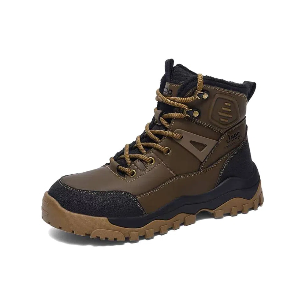 Jeep Martin Boots Brown