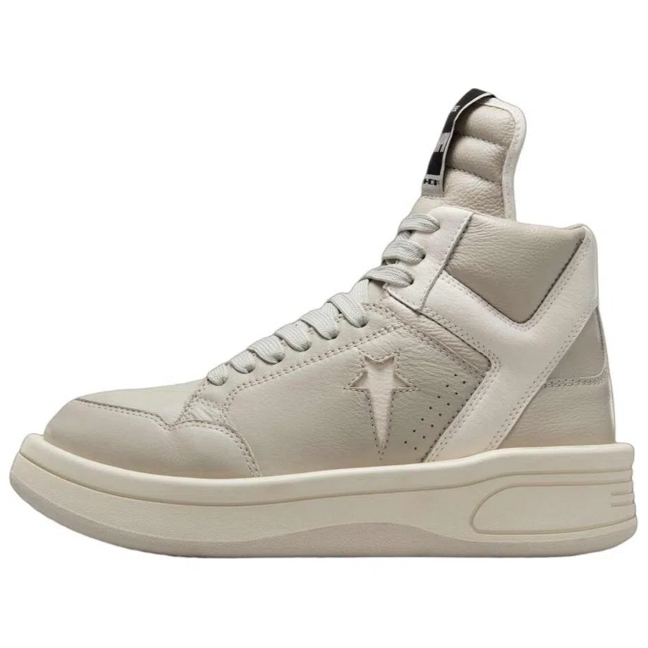 Rick Owens DRKSHDW x Converse TURBOWPN Mid White