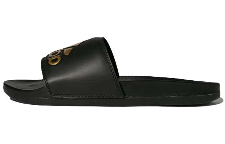 adidas Adilette Comfort Black Gold