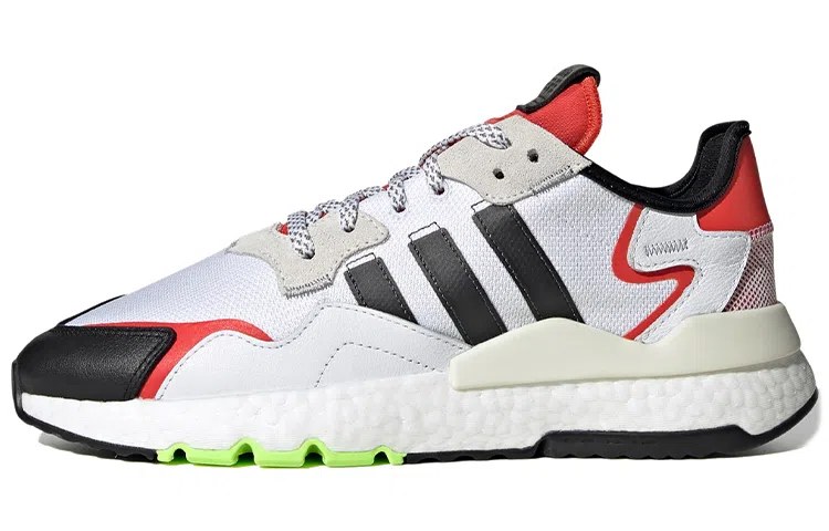 adidas Nite Jogger White Red