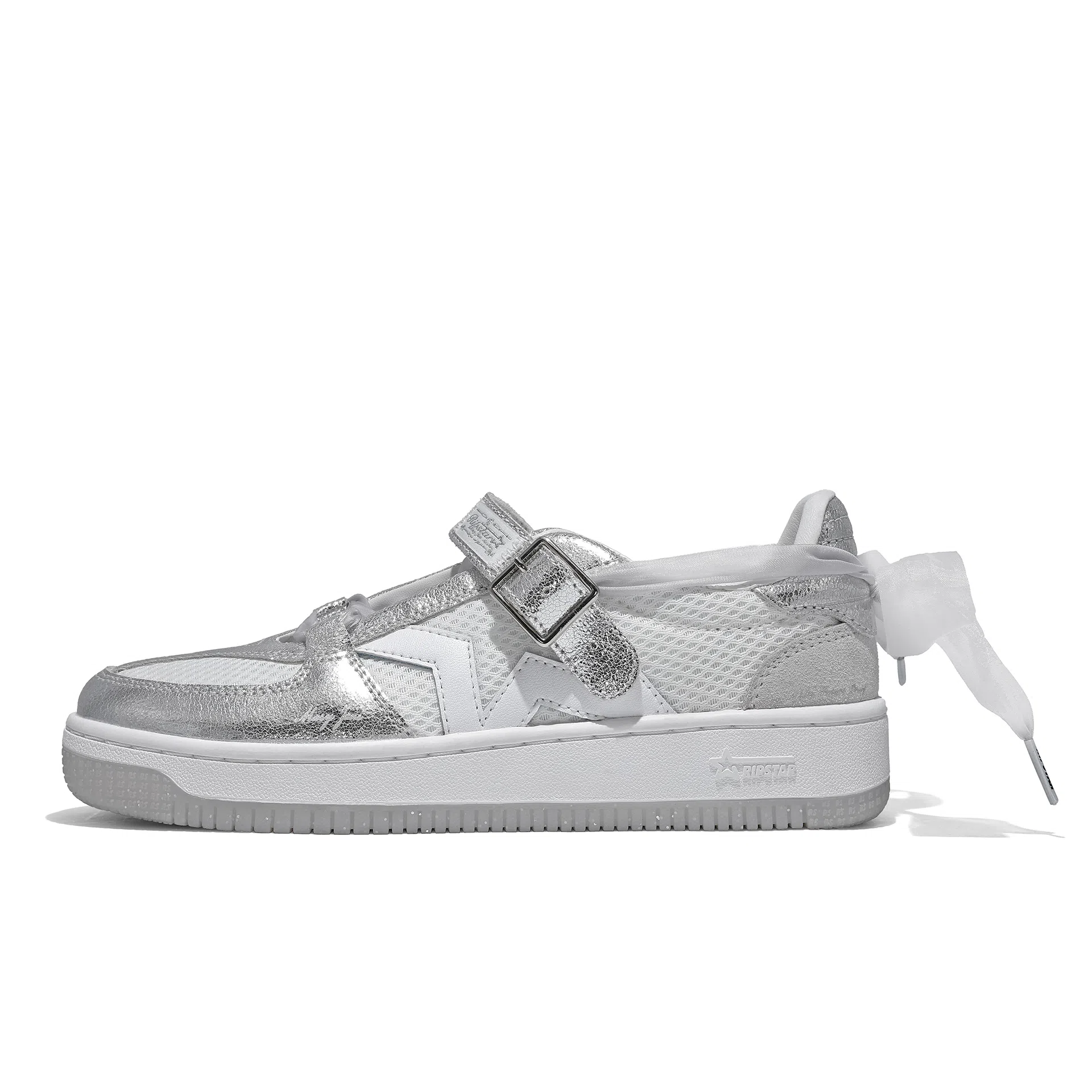 RIPSTAR Summer Lace Low Sneakers Silver