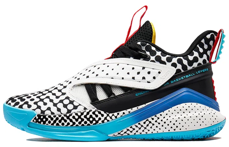 Xtep Low Top Sneakers Black White