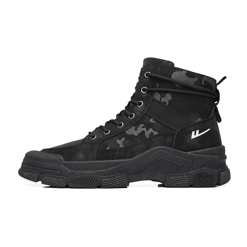 Warrior Martin Boots Black