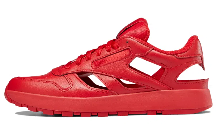Maison Margiela x Reebok Classic Leather Tabi Decortique Low Bright Red
